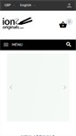 Mobile Screenshot of ionoriginals.com
